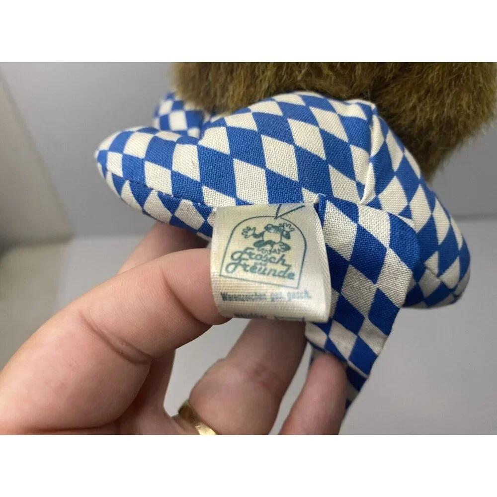 Frosch Und Freunde Lion 5” Plush Made West Germany Stuffed Animal Vintage‎